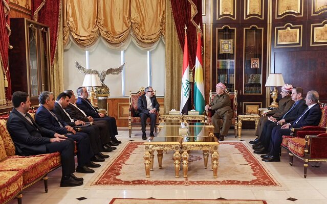 Iranian Dep. FM meets with top Kurdish officials in Erbil